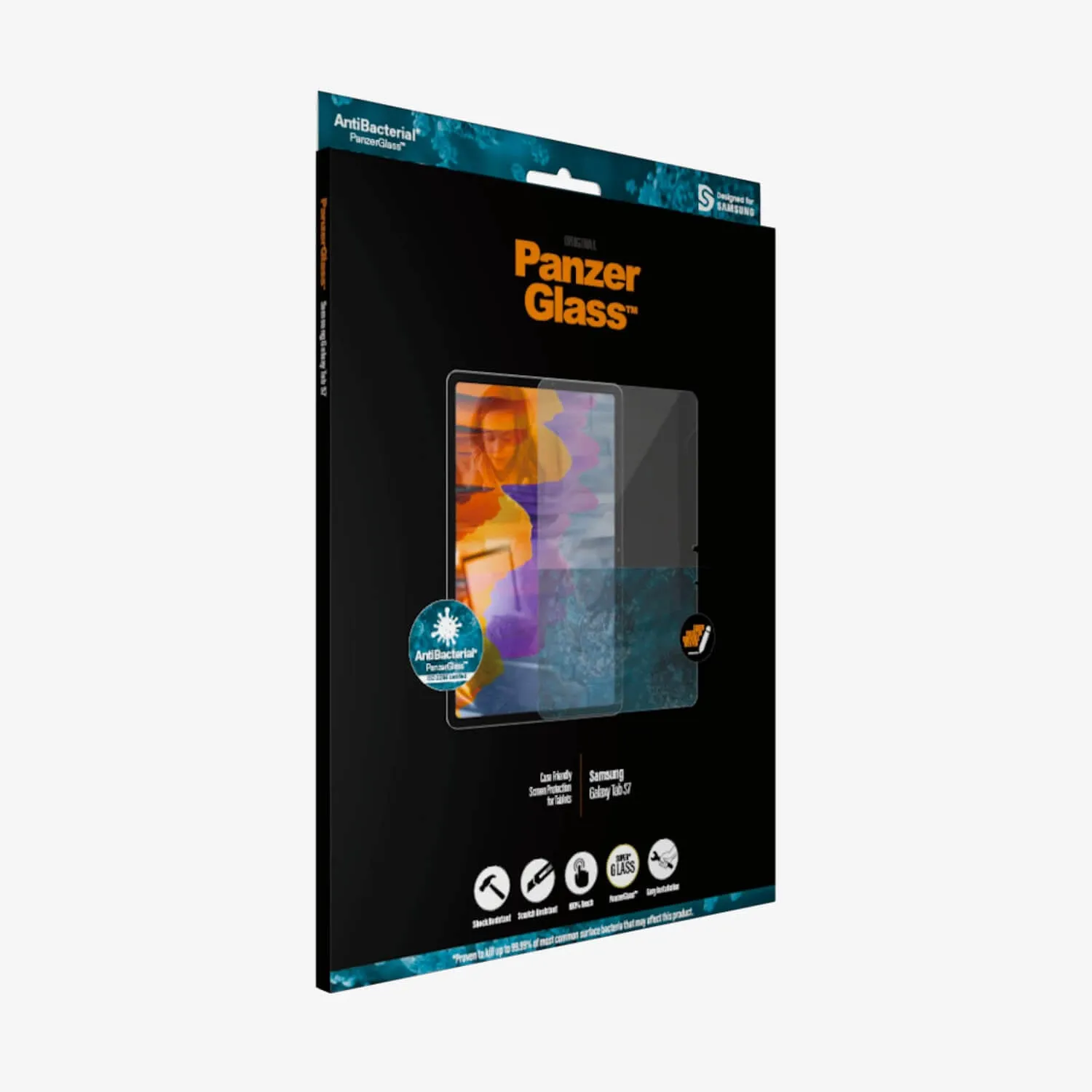 PanzerGlass™ Samsung Galaxy Tab S7 Screen Protector Glass