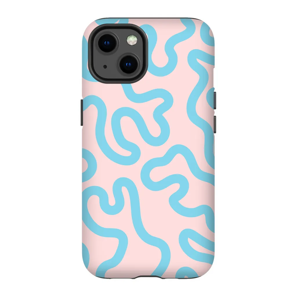 Pastel Moments Phone Case - Blue/Pink