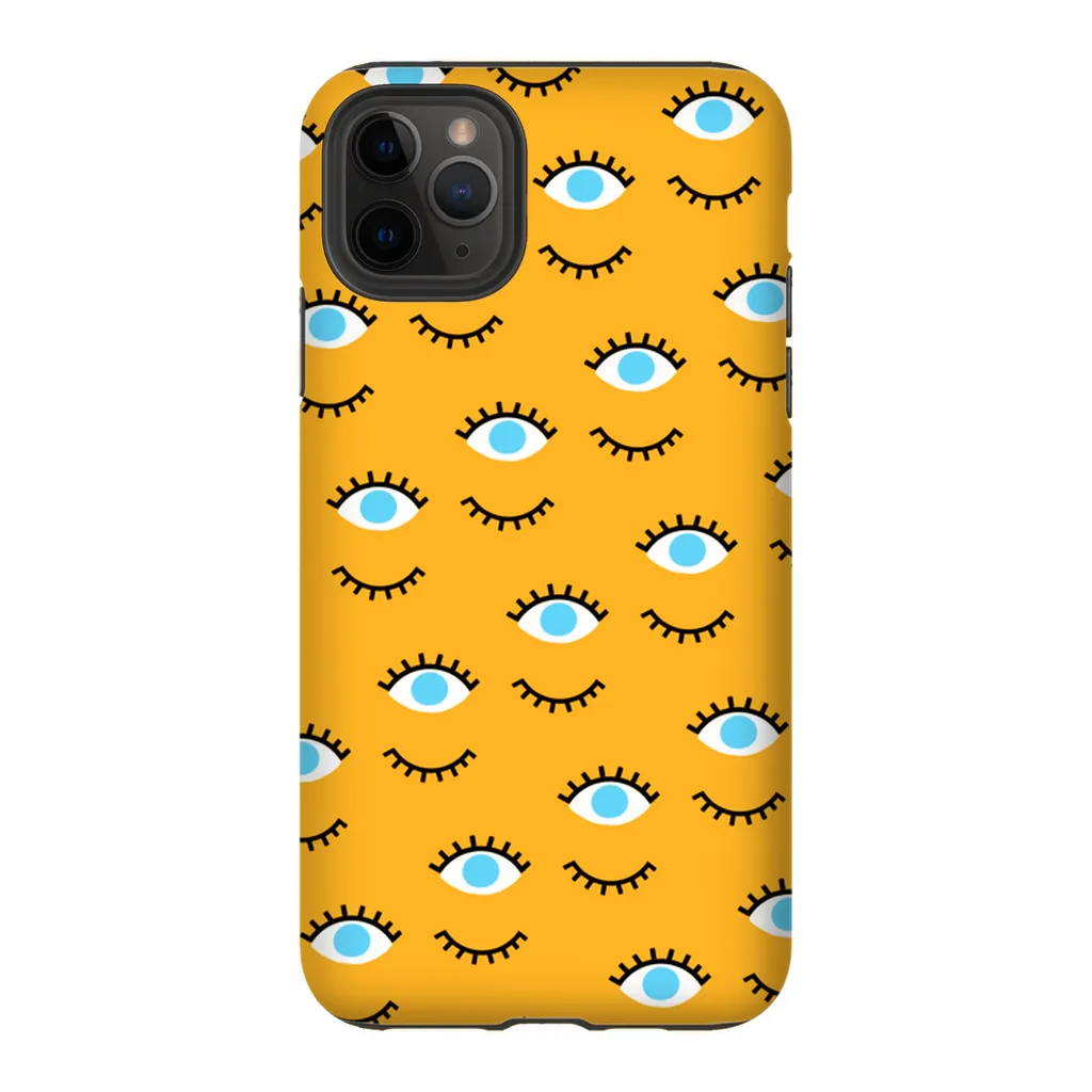 Peek Yellow Phone Case