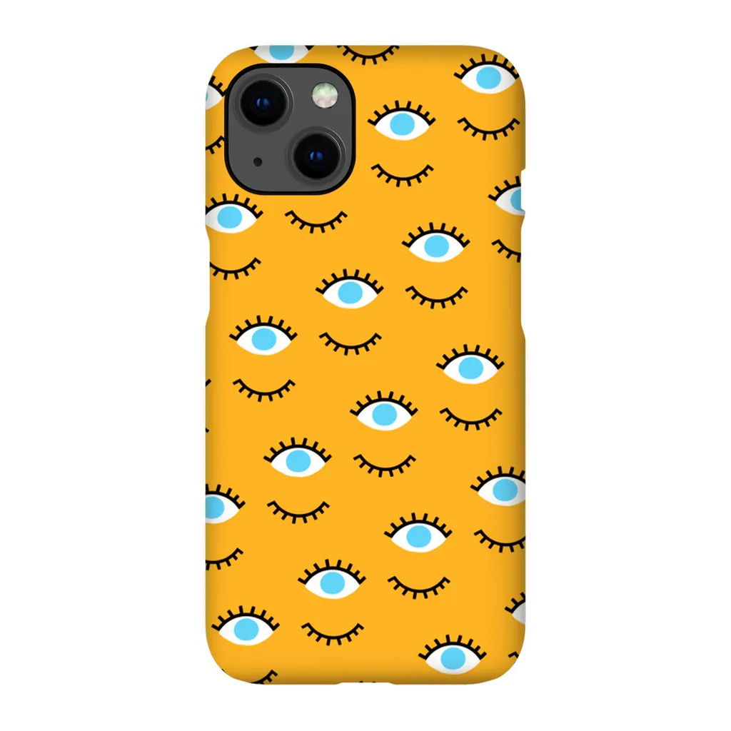 Peek Yellow Phone Case