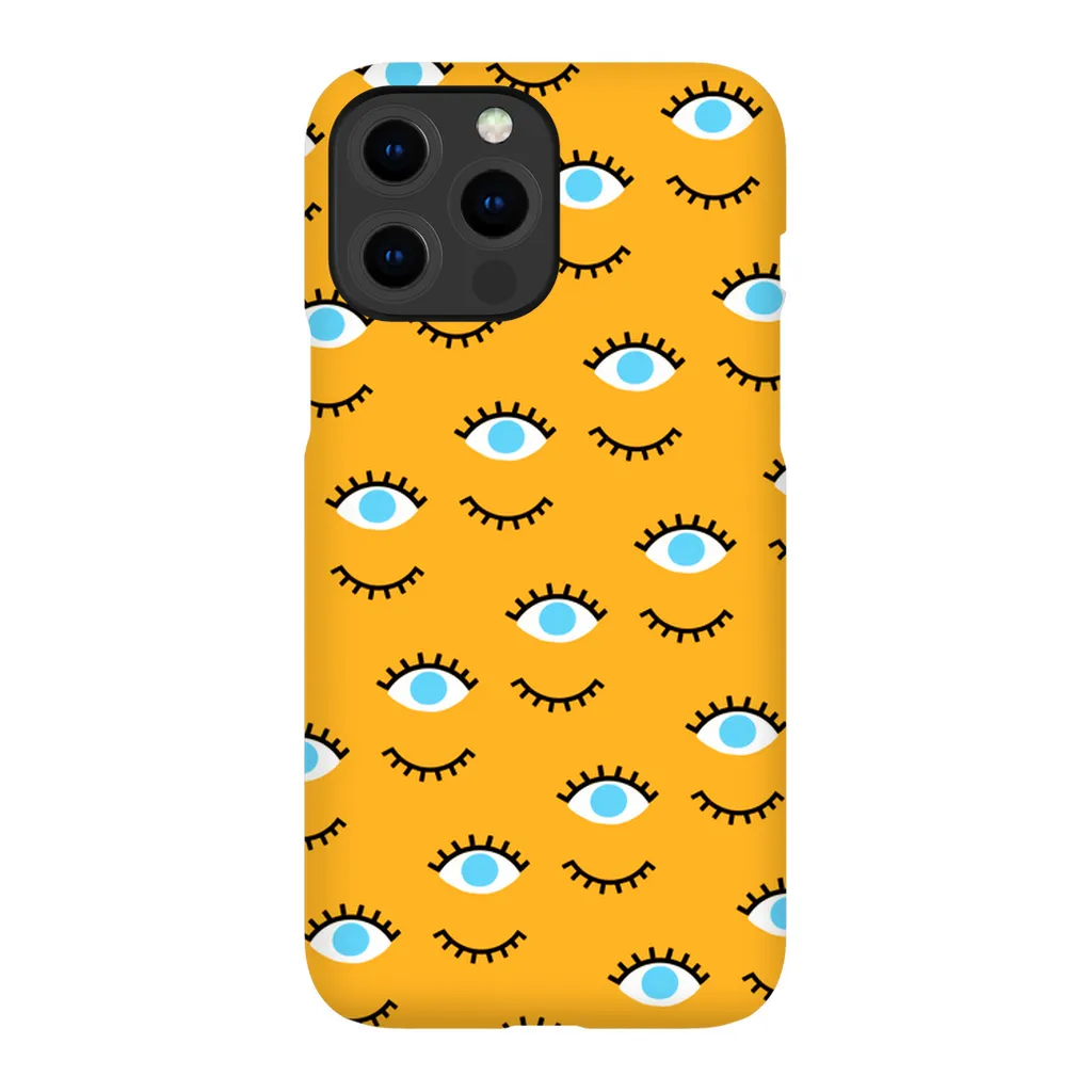 Peek Yellow Phone Case