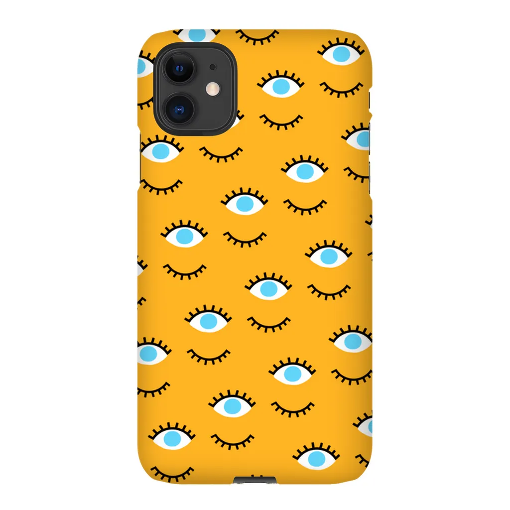 Peek Yellow Phone Case