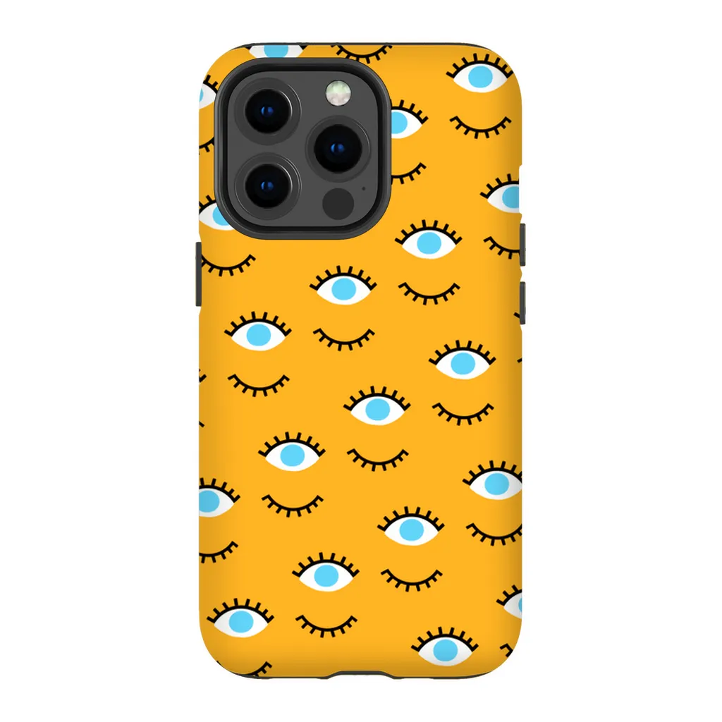Peek Yellow Phone Case