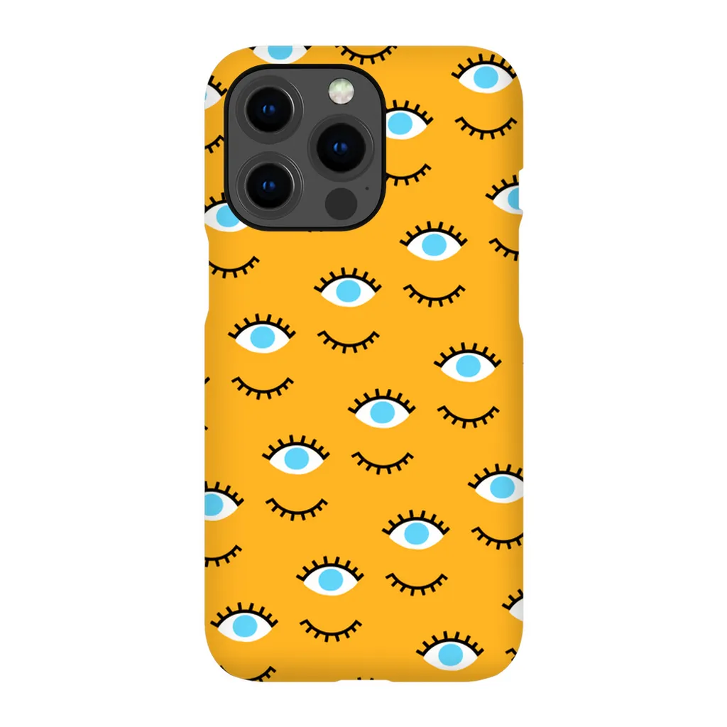 Peek Yellow Phone Case