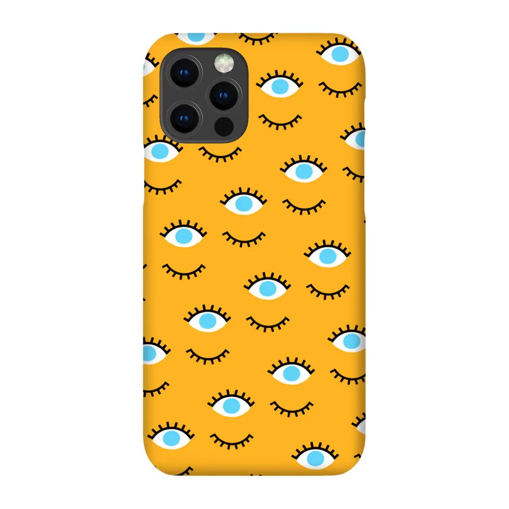Peek Yellow Phone Case