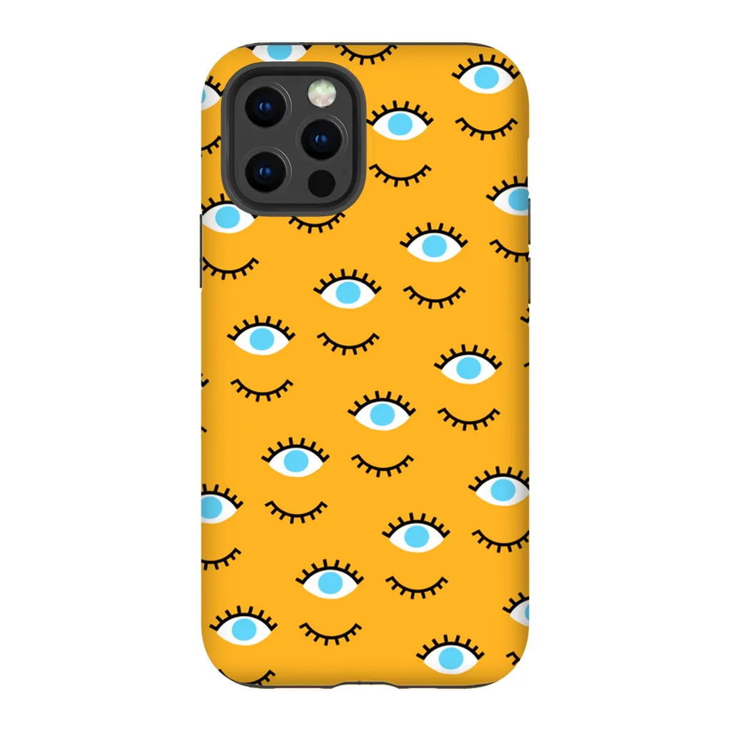 Peek Yellow Phone Case