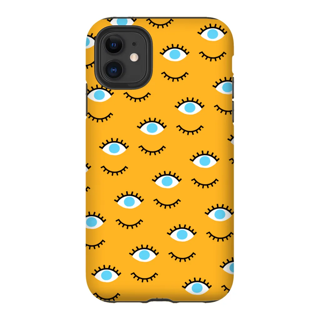 Peek Yellow Phone Case