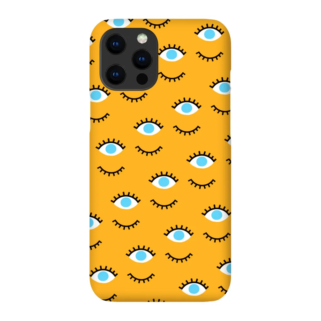 Peek Yellow Phone Case
