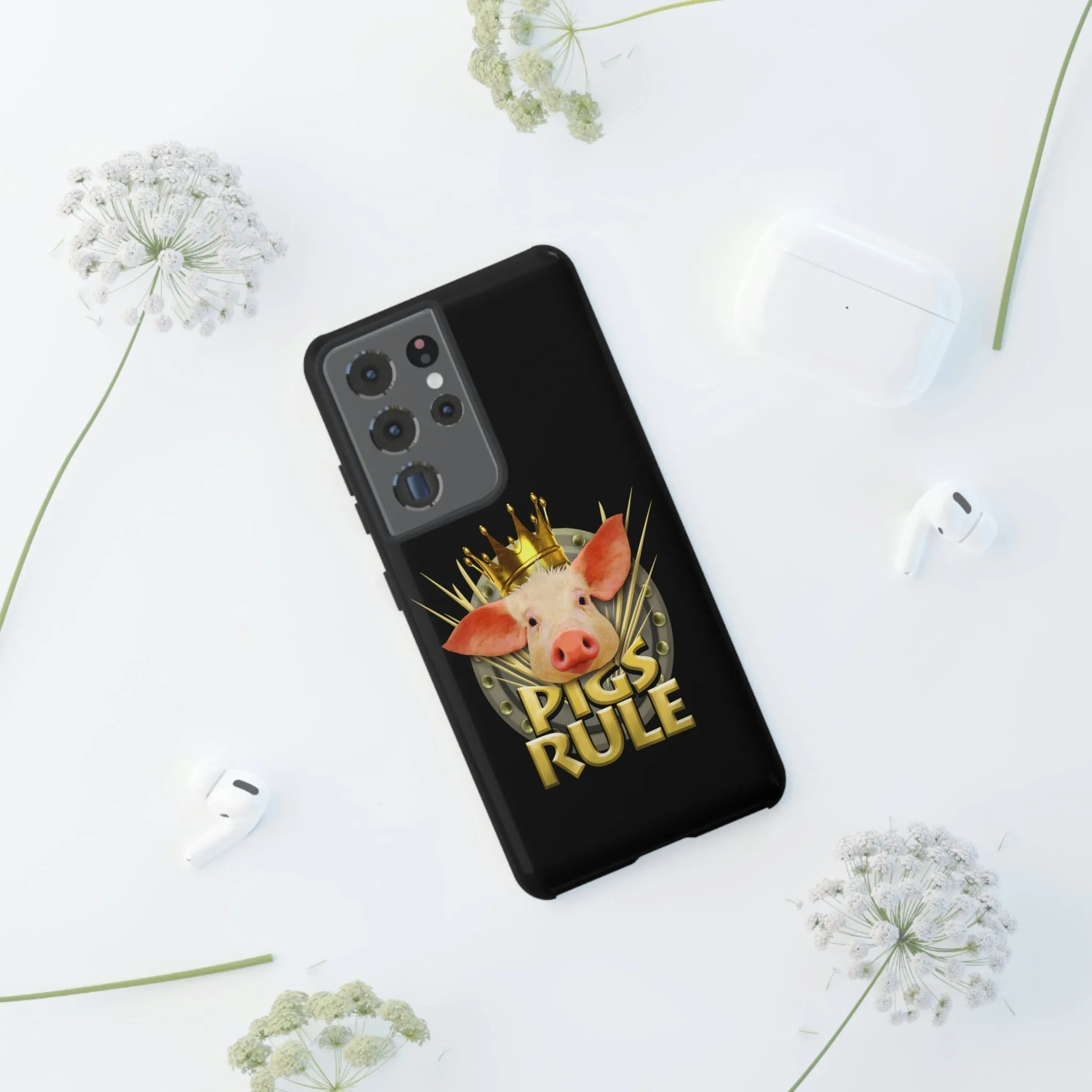 Pigs Rule Tough Cases for most phone models