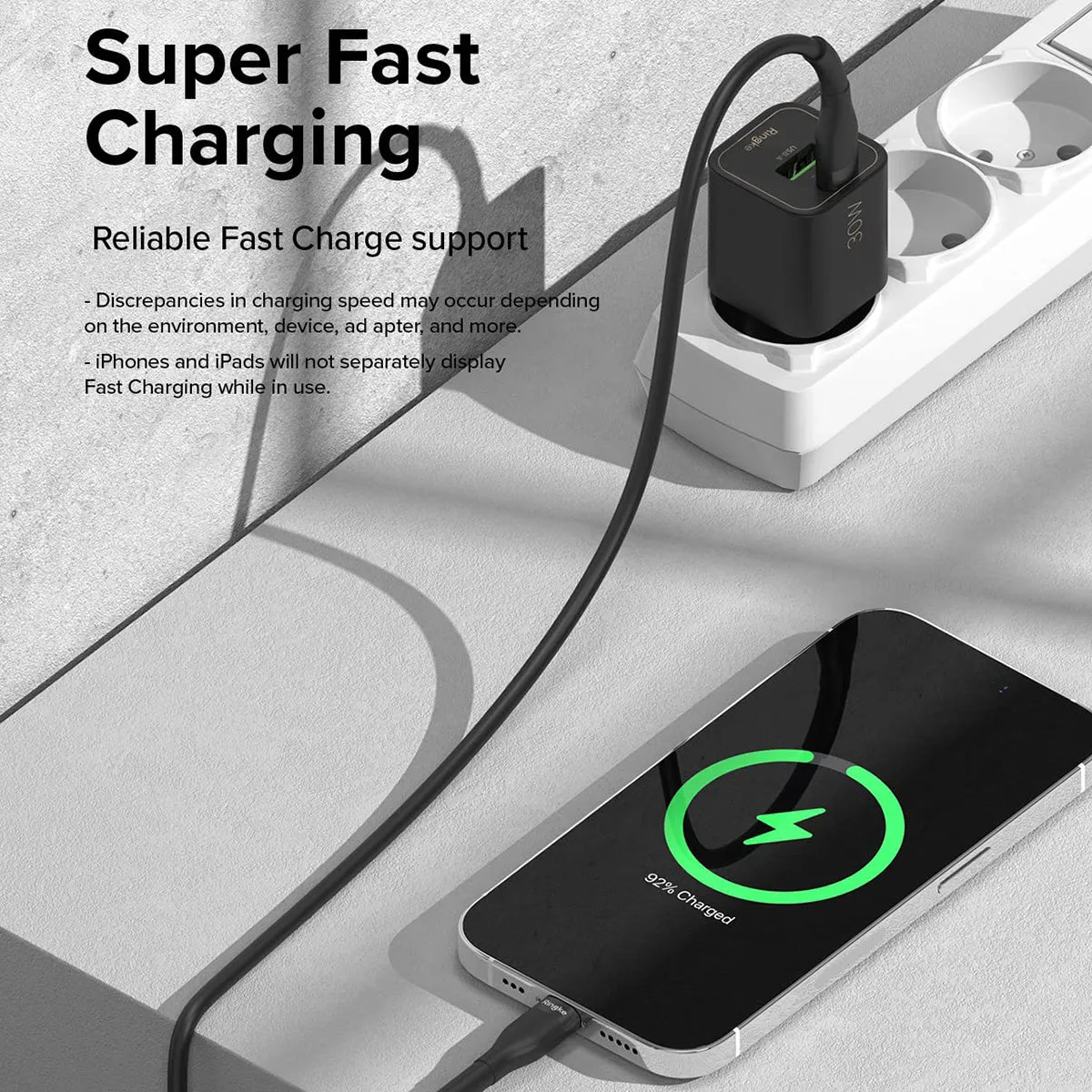Ringke USB-C to Lighting Pastel Charging Cable (1.2m)