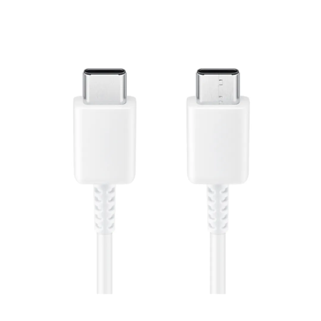 Samsung 25W Type C-Type-C Adaptive Fast Mobile Charger With 1 Mt Cable White
