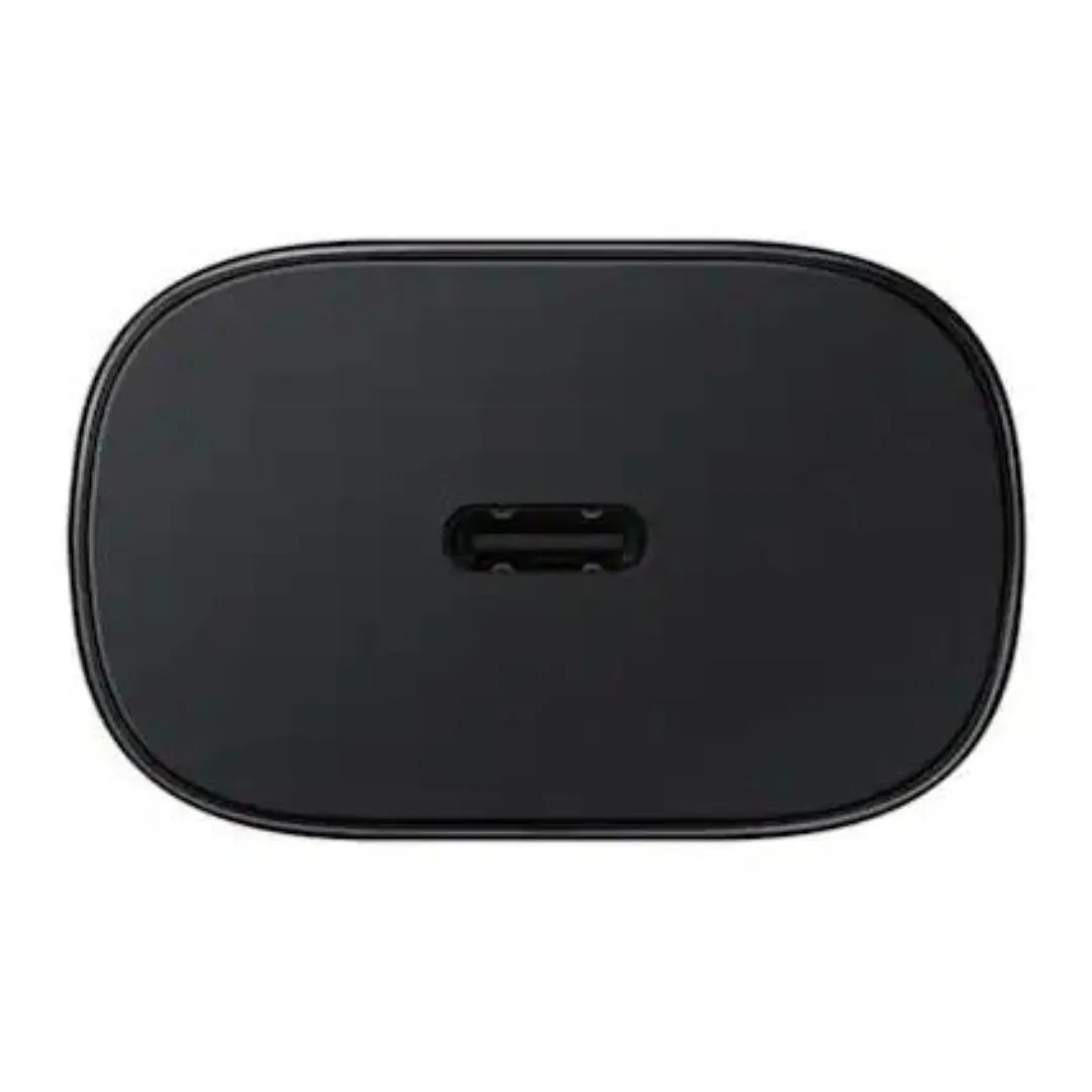 Samsung F23 5G 25W Type C-Type-C Adaptive Fast Mobile Charger With Cable Black