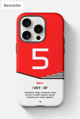Sebastian Vettel F1 Legend Phone Case