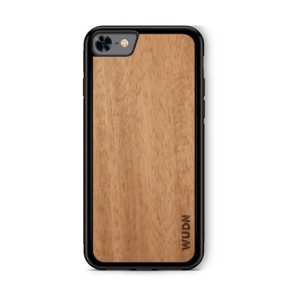 Slim Wooden iPhone Case (Mahogany)