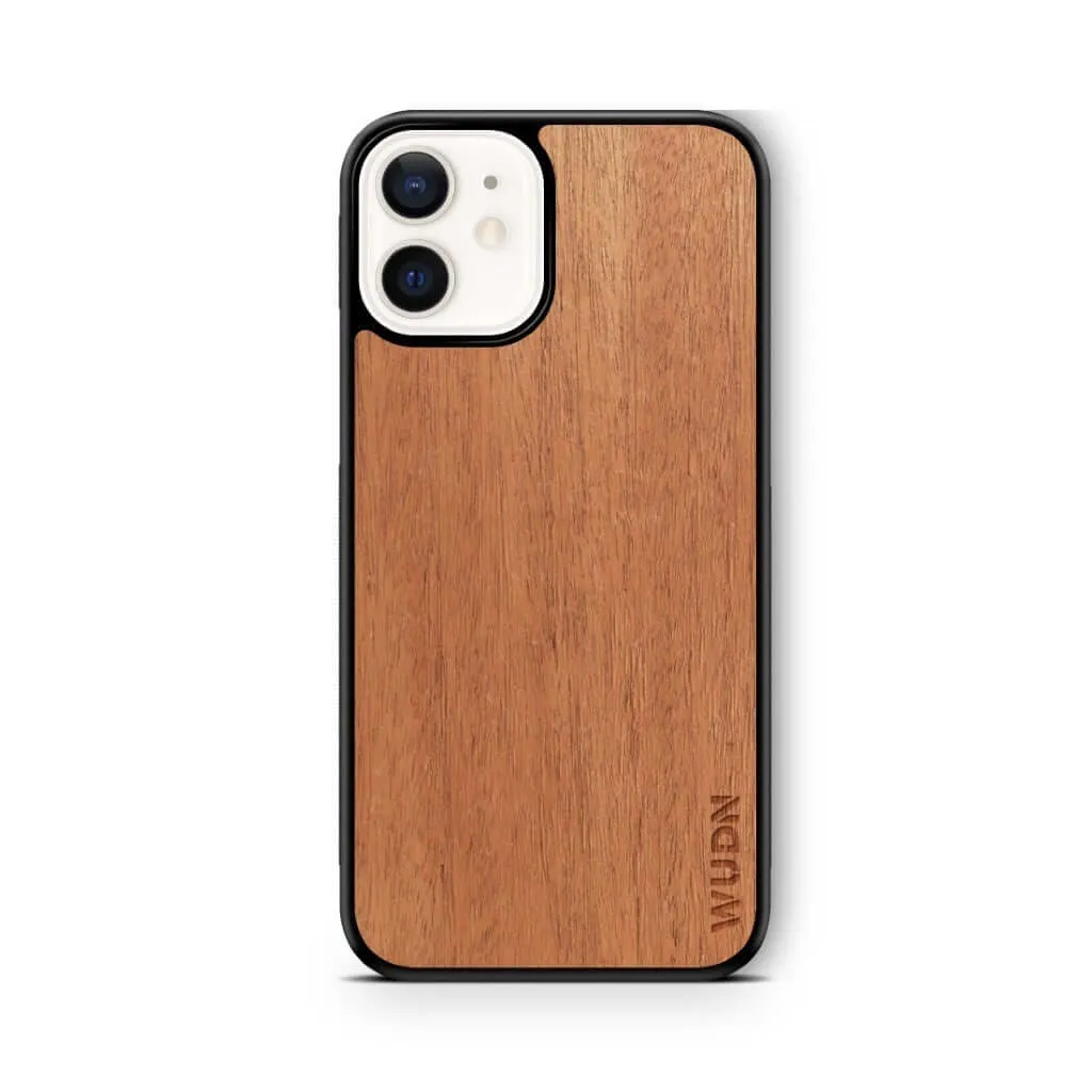 Slim Wooden iPhone Case (Mahogany)