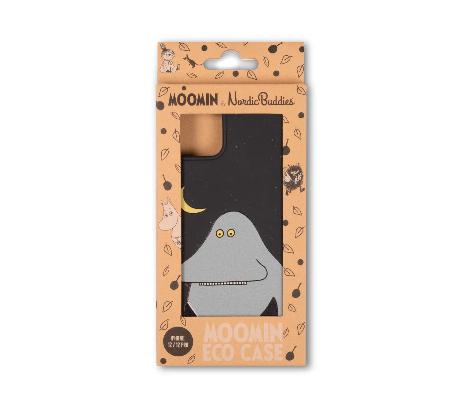 The Groke's Evening Walk iPhone Case Biodegradeable - Black