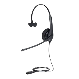 VOIP IP Headset - Jabra Biz 1500 Mono QD Headset with Detachable USB Bottom Cord