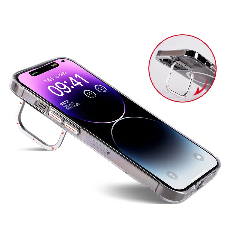 YOUNGKIT Hermit Bracket MagSafe Slim Thin Matte Anti-Scratch Back Shockproof Cover Case